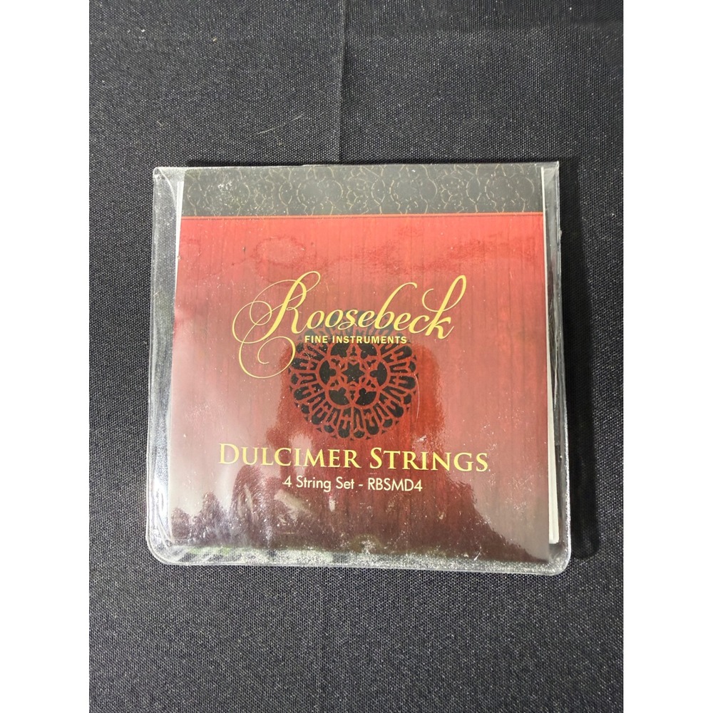 Roosebeck Dulcimer Strings 4 String Set RBSMD4 Steel Nickel New Sealed Accessory